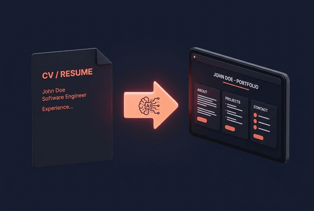 CV transforming into a professional online profile